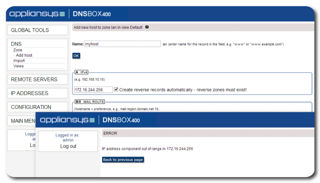 max length validation error message
